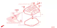 COUVRE CULASSE pour Honda CB 125 TWISTER 3LA de 2018