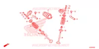 ARBRE A CAMES   SOUPAPE pour Honda CB 125 TWISTER 4LA de 2018