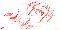 COUVERCLES LATERAUX   ARRIERES pour Honda CBR 400 R de 2019