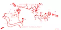 LEVIER DE GUIDON   CABLE   COMMODO pour Honda CBR 400 R de 2019