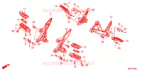 REPOSE PIED pour Honda CBR 400 R de 2019