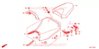 SELLE pour Honda CBR 400 R de 2019