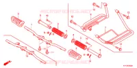 REPOSE PIED pour Honda CB1 125 RADIOS RUEADA de 2014