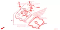 COUVRE CULASSE pour Honda REBEL 300 ABS de 2020