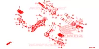 REPOSE PIED pour Honda REBEL 300 ABS de 2020