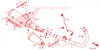SILENCIEUX D'ECHAPPEMENT pour Honda REBEL 300 ABS de 2020