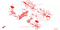 REPOSE PIED pour Honda REBEL 500 ABS de 2020