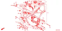 CADRE pour Honda REBEL 500 de 2020