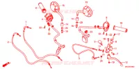 LEVIER DE GUIDON   CABLE   COMMODO pour Honda REBEL 500 de 2020