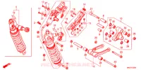 AMORTISSEUR ARRIERE pour Honda AFRICA TWIN 1100 DCT LOWER de 2020