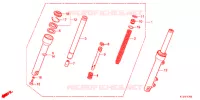 FOURCHE pour Honda LEAD 125 de 2020