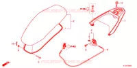 SELLE pour Honda LEAD 125 de 2020