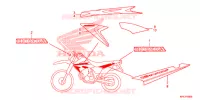 AUTOCOLLANTS pour Honda XR 250 TORNADO de 2018