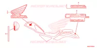 AUTOCOLLANTS pour Honda REBEL 500 de 2020