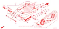 BRAS OSCILLANT pour Honda REBEL 502 de 2020