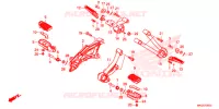 REPOSE PIED pour Honda REBEL 502 de 2020