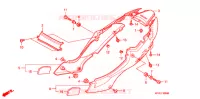 COUVERCLES LATERAUX pour Honda CBR 125 de 2005