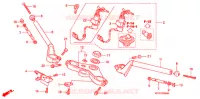 GUIDON   TE DE FOURCHE pour Honda CBR 125 de 2005
