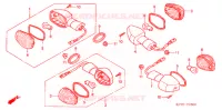 CLIGNOTANT  pour Honda CBR 125 de 2005