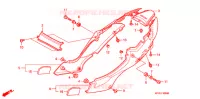 COUVERCLES LATERAUX pour Honda CBR 125 de 2005