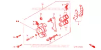 ETRIER DE FREIN AVANT pour Honda CBR 125 de 2005