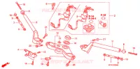 GUIDON   TE DE FOURCHE pour Honda CBR 125 de 2005