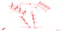 ARBRE A CAMES   SOUPAPE pour Honda AFRICA TWIN 1100 ADVENTURE SPORT de 2021