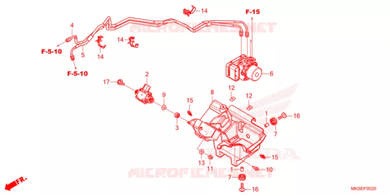 MODULATEUR ABS Honda MOTO 1100 AFRICA-TWIN 2021  CRF1100D2M