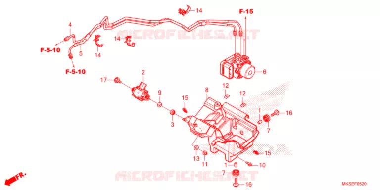 MODULATEUR ABS Honda MOTO 1100 AFRICA-TWIN 2021  CRF1100D2M