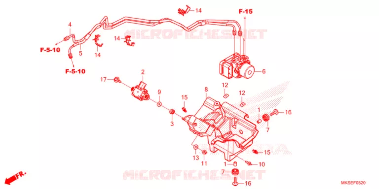 MODULATEUR ABS Honda MOTO 1100 AFRICA-TWIN 2021  CRF1100DM