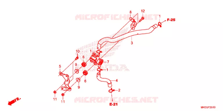 SOUPAPE D'ADMISSION Honda MOTO 450 CRF 2020  CRF450LL