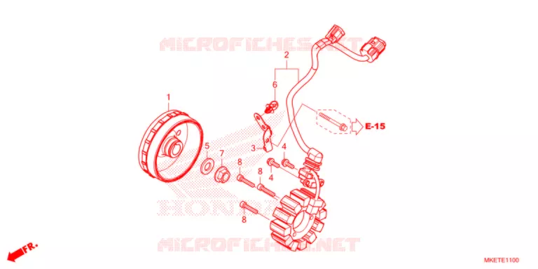 ALTERNATEUR Honda MOTO 450 CRF 2021  CRF450RLM