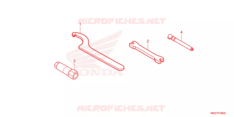 OUTIL Honda MOTO 450 CRF 2021  CRF450RLM