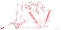 ARBRE A CAMES   SOUPAPE pour Honda FOURTRAX 420 RANCHER 4X4 AT DCT de 2021