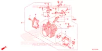 CORPS DE PAPILLON pour Honda FOURTRAX 420 RANCHER 4X4 AT DCT de 2021