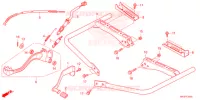 PEDALE   REPOSE PIED pour Honda FOURTRAX 420 RANCHER 4X4 AT DCT de 2021