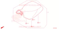 SELLE pour Honda FOURTRAX 420 RANCHER 4X4 AT DCT de 2021
