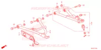 TRIANGLES AVANT pour Honda FOURTRAX 420 RANCHER 4X4 AT DCT de 2021