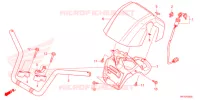 GUIDON pour Honda FOURTRAX 420 RANCHER 4X4 AT IRS EPS ESP de 2021