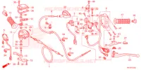 LEVIER DE GUIDON   CABLE   COMMODO pour Honda FOURTRAX 420 RANCHER 4X4 AT IRS EPS ESP de 2021
