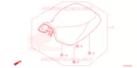 SELLE pour Honda FOURTRAX 420 RANCHER 4X4 AT IRS EPS ESP de 2021