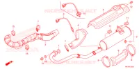 SILENCIEUX D'ECHAPPEMENT pour Honda FOURTRAX 420 RANCHER 4X4 AT IRS EPS ESP de 2021