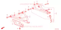 TRIANGLES AVANT pour Honda FOURTRAX 420 RANCHER 4X4 AT IRS EPS ESP de 2021