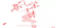 BEQUILLE pour Honda CROSSTOURER 1200 DCT de 2013