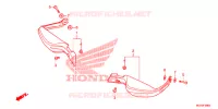 PROTEGES MAINS pour Honda CROSSTOURER 1200 BLACK de 2013