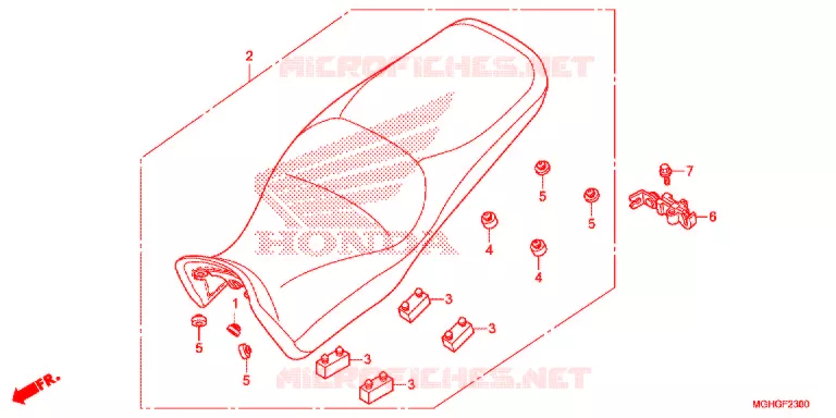 SELLE Honda MOTO 1200 CROSSTOURER 2016  VFR1200XG