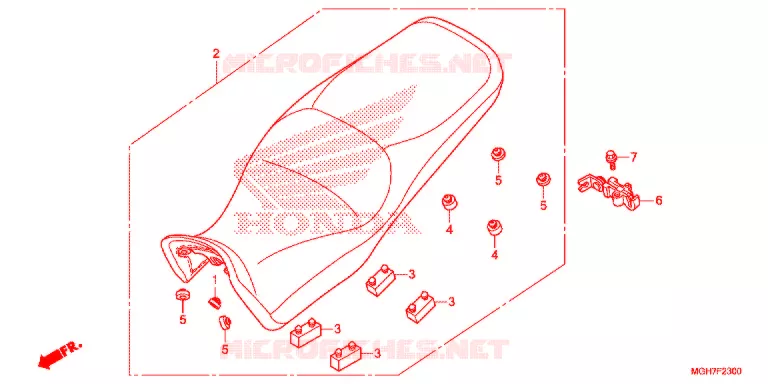 SELLE Honda MOTO 1200 CROSSTOURER 2015  VFR1200XF