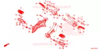 REPOSE PIED pour Honda REBEL 503 de 2020