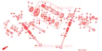 ARBRE A CAMES   SOUPAPE pour Honda XR 600 R de 1993