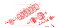 EMBRAYAGE pour Honda XR 600 R de 1993